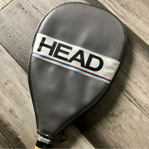 Vintage 1980s Head Professional Racquetball Racquet with Head Cover Case - Picture 10 of 13